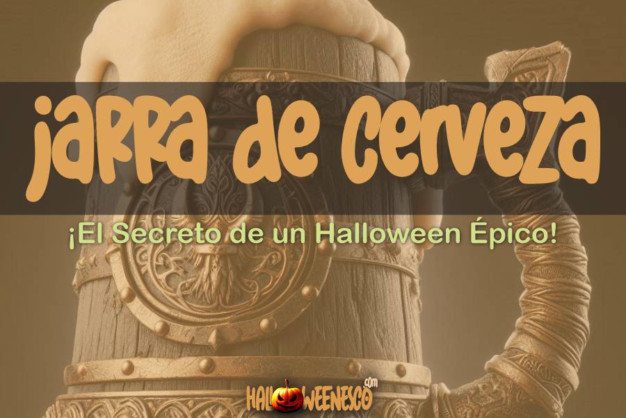 IMAGEN - halloweenesco - jarra de cerveza vikinga - 02