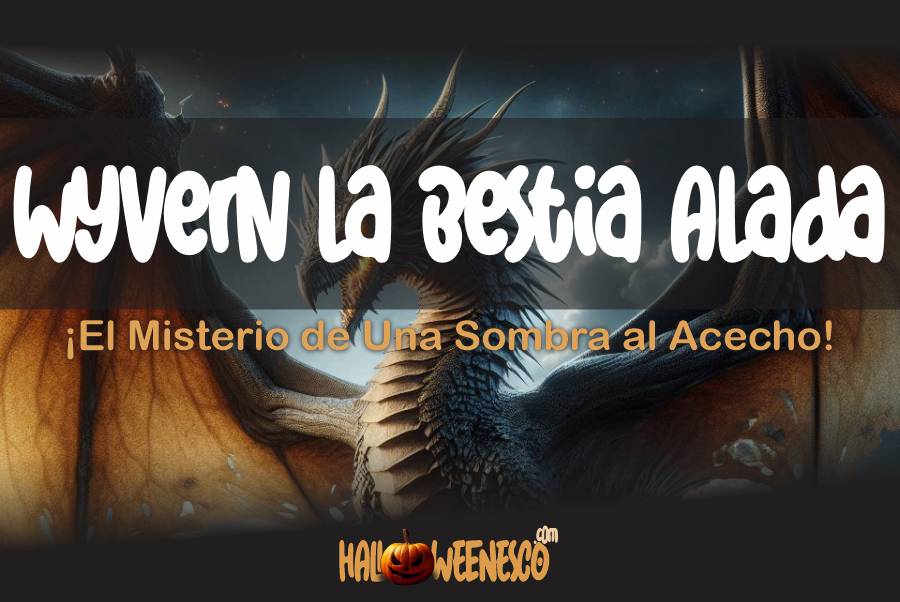 IMAGEN - halloweenesco - wyvern - bestia alada - 03