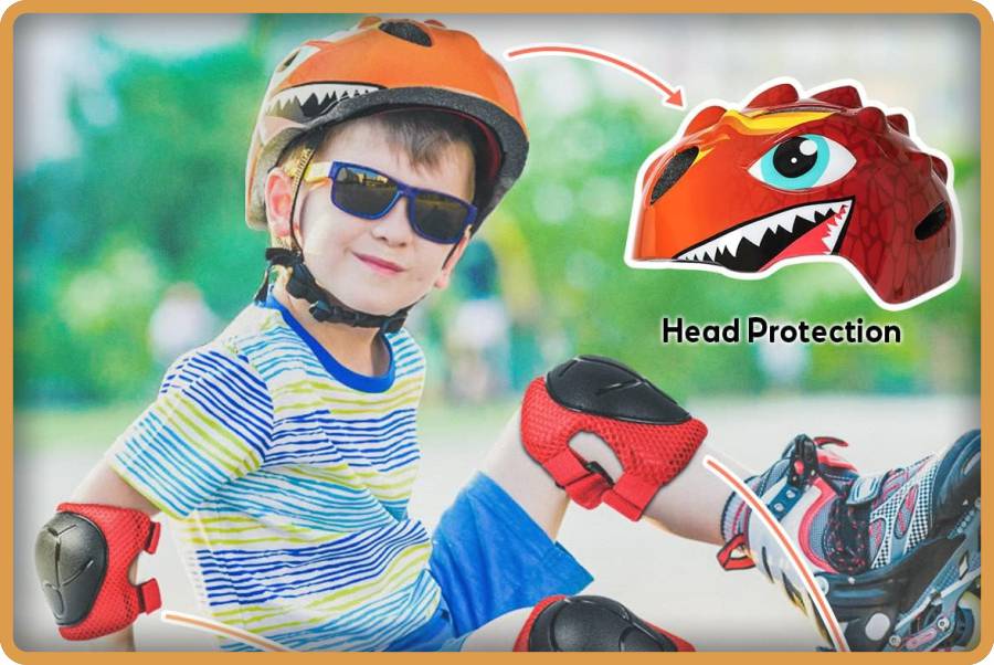 IMAGEN halloweenesco Casco de bicicleta para ninos pequenos ligero 3D para ninos y ninas de 3 a 8 anos para patinete 04