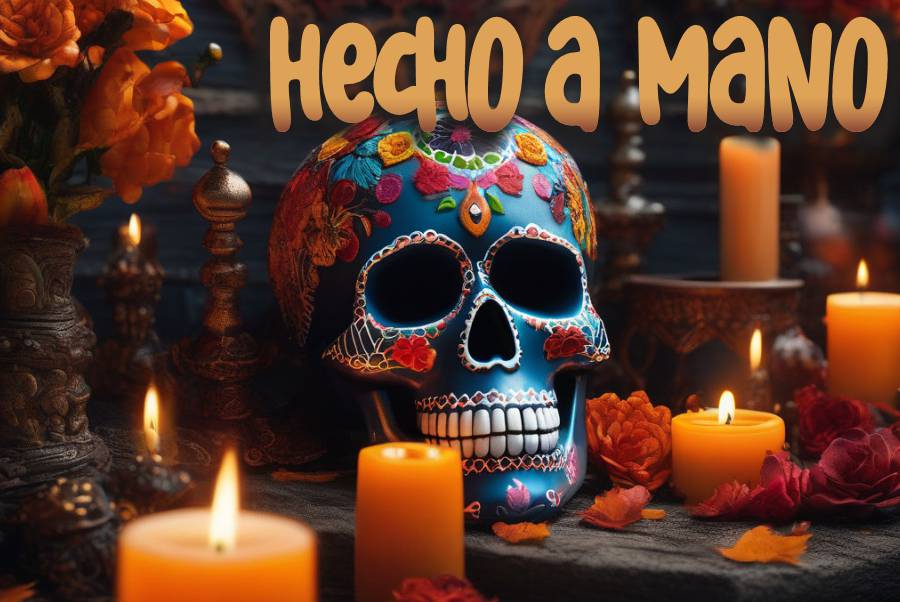 IMAGEN - halloweenesco - artículos para día de muertos - hecho a mano - 04