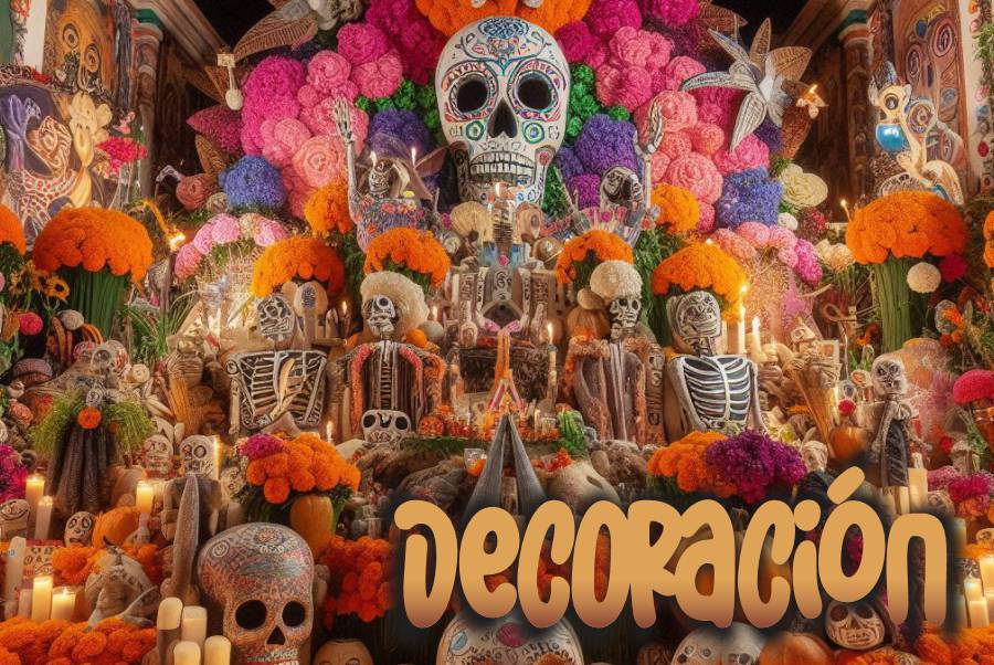 IMAGEN - halloweenesco - decoración para el altar de día de muertos - 04