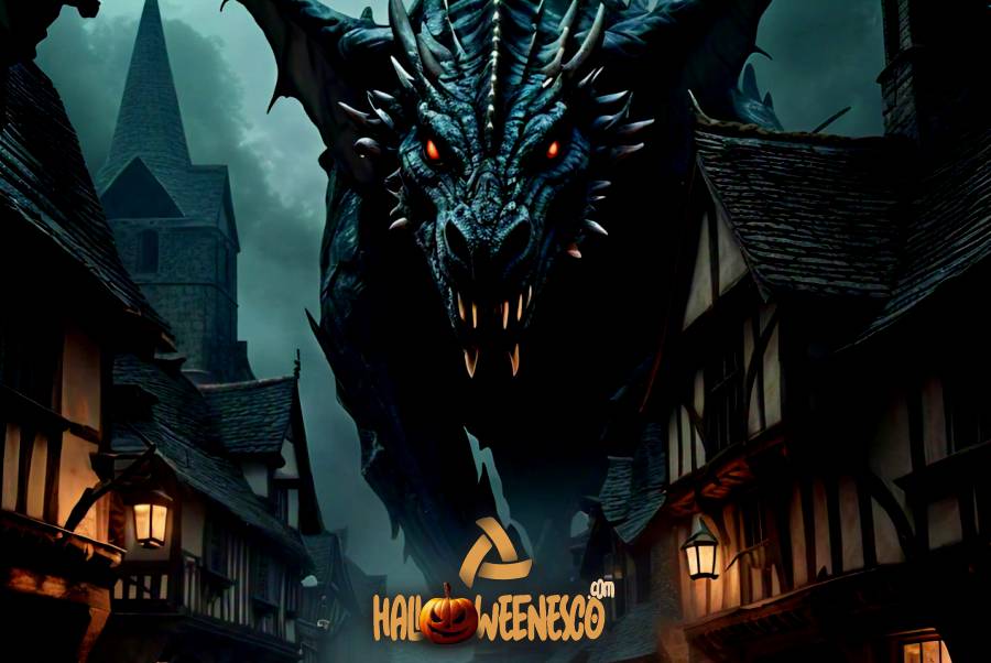 IMAGEN - halloweenesco - wyvern - bestia alada - el misterio del wyvern - proteger a los wyverns - 08