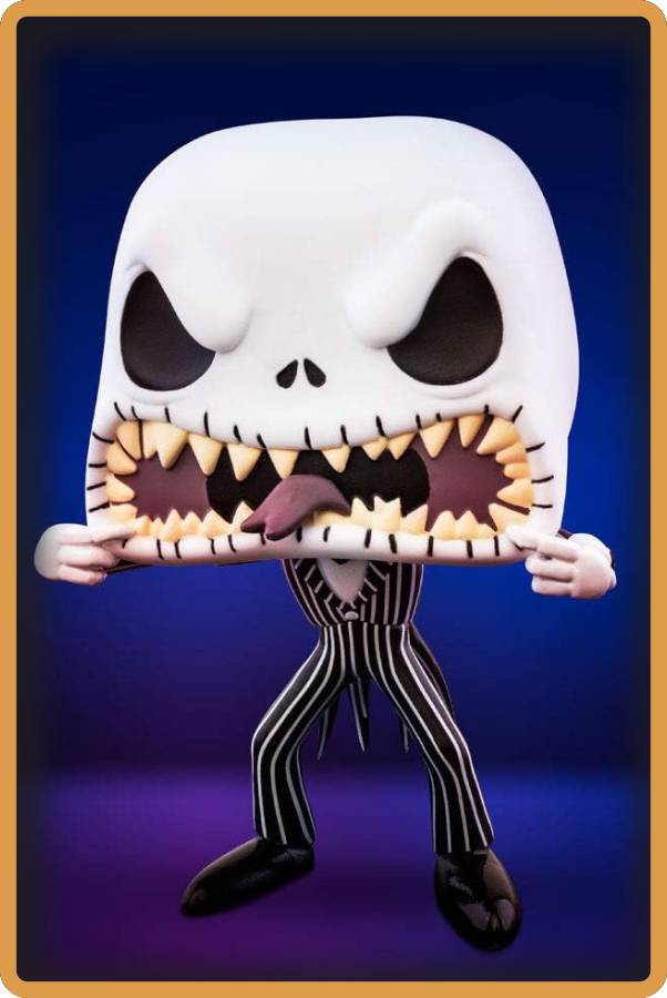 IMAGEN - halloweenesco - V2 - Funko pop - The Nightmare Before Christmas-Jack Skellington - scary Face - Disney The Nightmare Before Christmas - Coleccionable -05