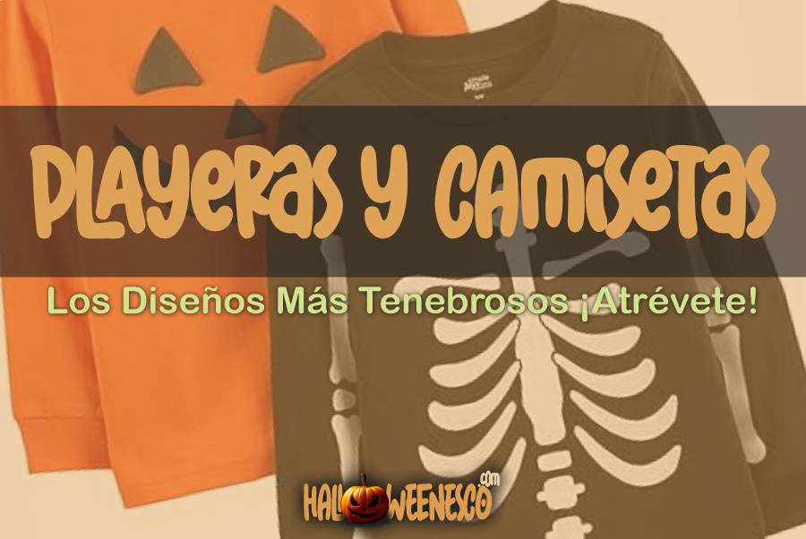 IMAGEN - halloweenesco - V2 - Playera de Hombre - playeras para Halloween - 05