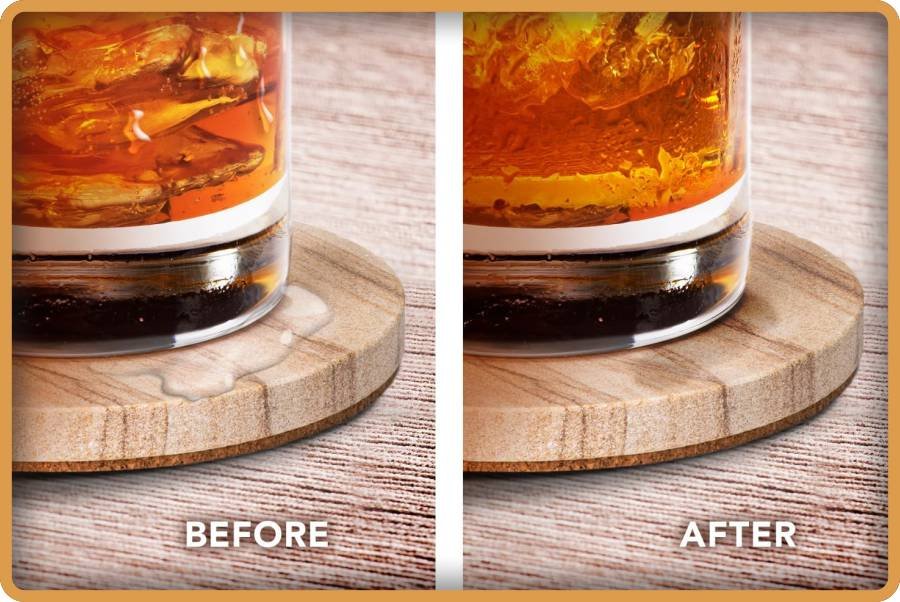 🦇 ¿Posavasos de Halloween Originales y Únicos? ¡Encuentra Aquí los Diseños Más Espectaculares para esta Fiesta 🎃 43 IMAGEN - halloweenesco - V2 - Posavasos - Thirstystone Marca – Posavasos de Arena del Desierto Multicolor Piedra Arenisca Natural Piedra Dur de 4 Pulgadas - 05