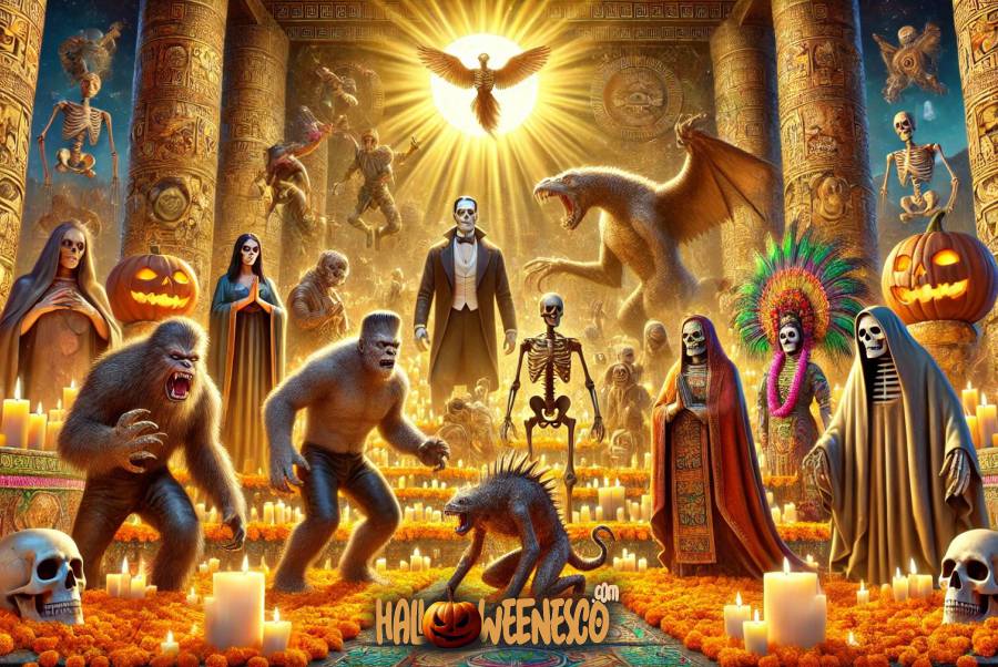IMAGEN - halloweenesco - V2 - El Tonatiuhichan - La Casa del Sol - 12
