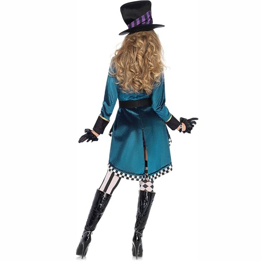 IMAGEN halloweenesco V2 disfraces para mujer en halloween mejores disfraces de halloween para mujer Leg Avenue Women s Delightful Mad Hatter Halloween Costume 10