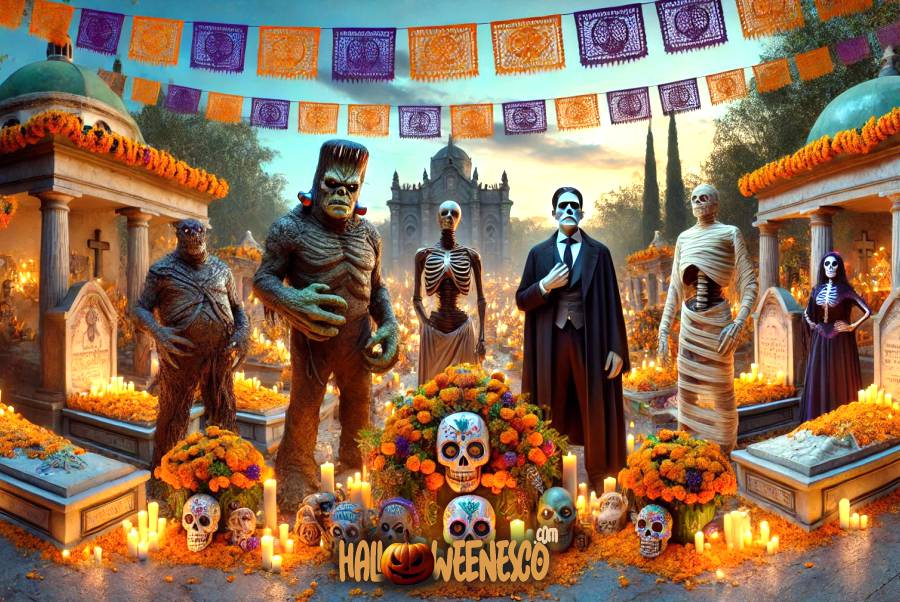 IMAGEN - halloweenesco - V2 - el día de los muertos en México - celebración de día de muertos - 08