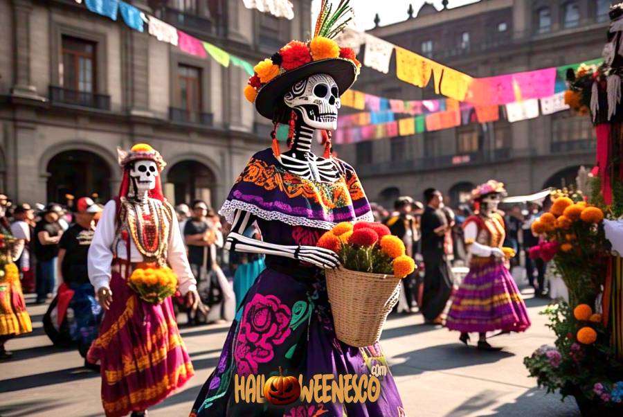 IMAGEN - halloweenesco - V2 - el día de los muertos en México - celebración de día de muertos - Cómo se Celebra el Día de los Muertos en México - 06