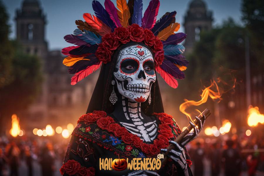 IMAGEN - halloweenesco - V2 - el día de los muertos en México - celebración de día de muertos - como se celebra el dia de muerto - 05