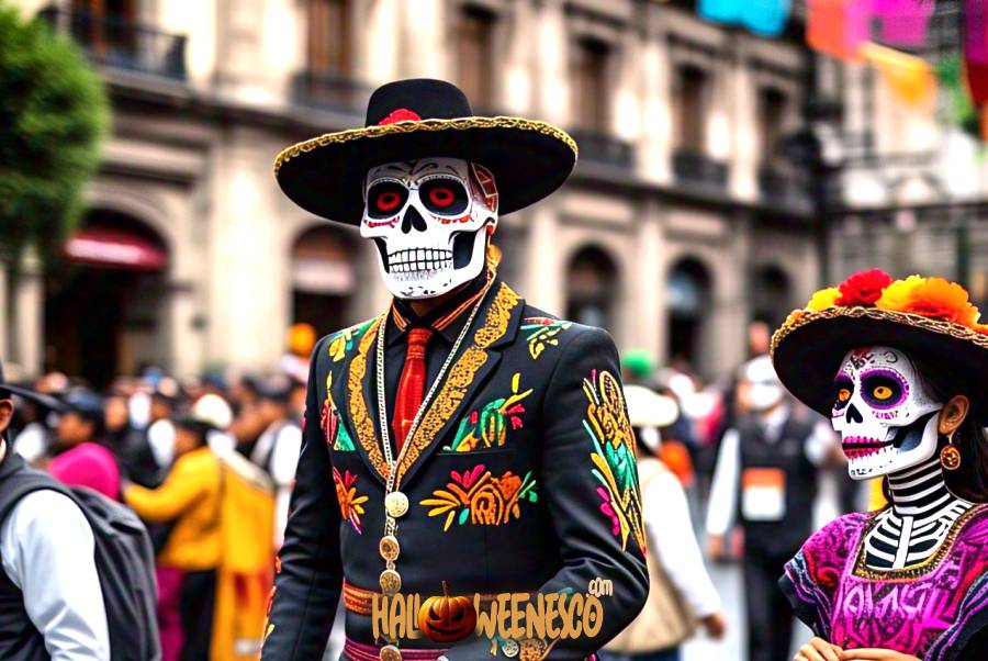 IMAGEN - halloweenesco - V2 - el día de los muertos en México - celebración de día de muertos - el dia de los muertos en mexico - 05