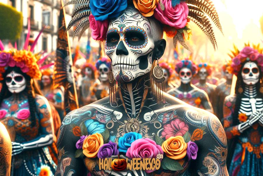 IMAGEN - halloweenesco - V2 - el día de los muertos en México - celebración de día de muertos - q se celebra el 2 de noviembre - 05