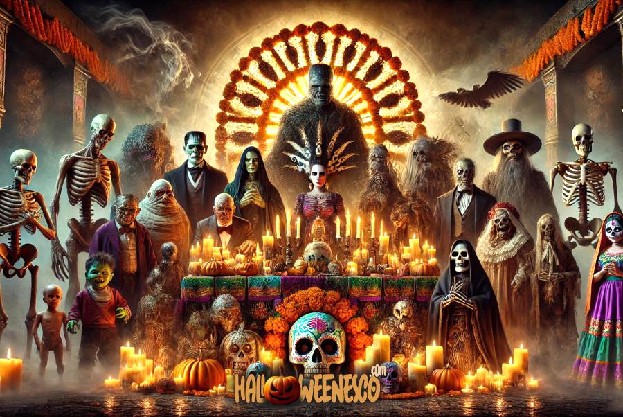 IMAGEN - halloweenesco - V2 - Arco de cempasúchil - arco de dia de muertos - 10