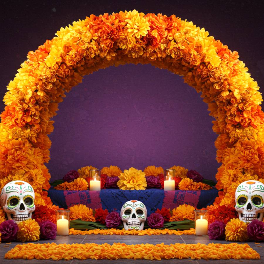 IMAGEN - halloweenesco - V2 - Arco de cempasúchil - arco de dia de muertos - galeria - 14