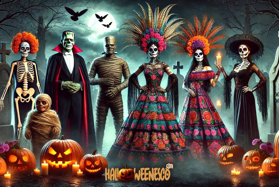 IMAGEN - halloweenesco - V2 - Calaveras Mexicanas - calavera día de los muertos - 08