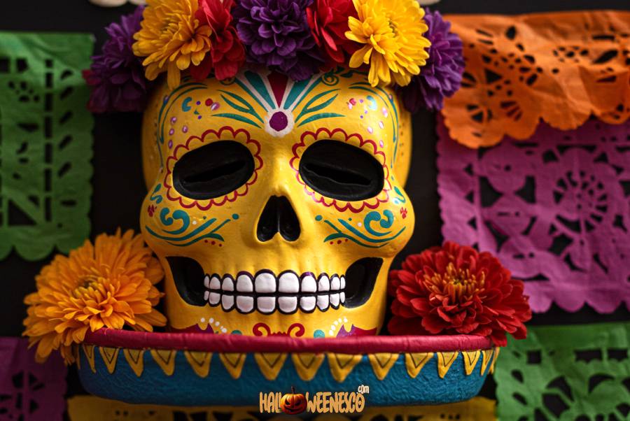 El Arte y el Misterio del Papel Picado de Día de Muertos 🌟 🎉 ¡Conoce Cada Detalle! 41 IMAGEN - halloweenesco - V2 - Papel Picado de Dia de Muertos - como hacer papel picado para dia de muertos - 07