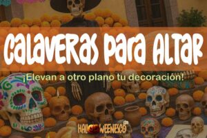 Descubre YA 💀 ¡Las Mejores Calaveras para Altar de Muertos que Impresionan a Todos! 22 IMAGEN - halloweenesco - V2 - Calaveras para Altar de Muertos - calaveras para ofrenda - 05