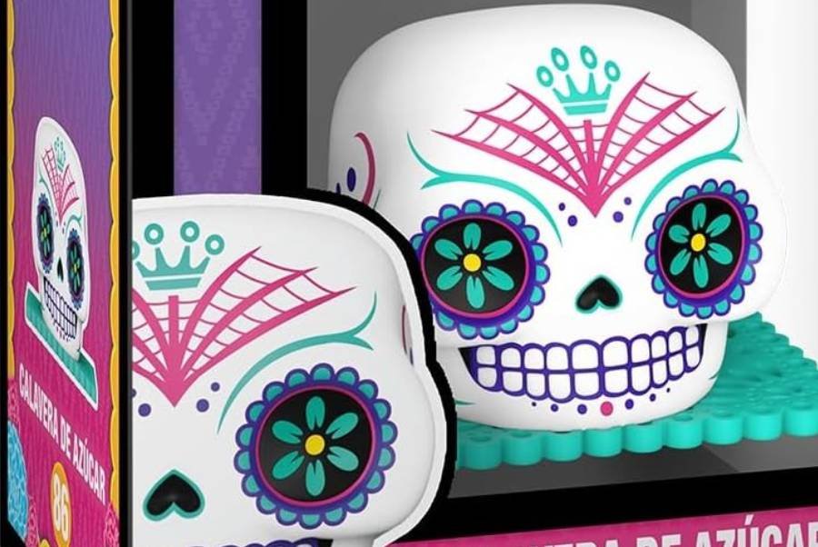 IMAGEN - halloweenesco - V2 - Calaveras para Altar de Muertos - calaveras para ofrenda - Productos - Funko Pop Icon ‎Día de los Muertos Calavera de Azúcar - 07