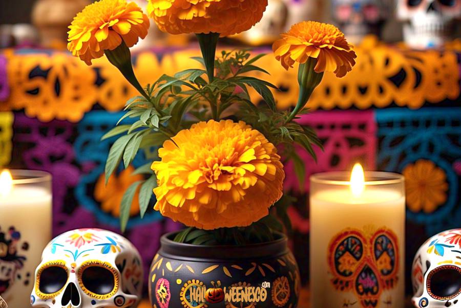 La Flor de Cempasúchil 🏵️ ¡El Misterioso Puente Entre el Mundo de los Vivos y los Muertos! 💀 33 IMAGEN - halloweenesco - V2 - Flor de Cempasúchil - significado de la flor de cempasúchil - 06