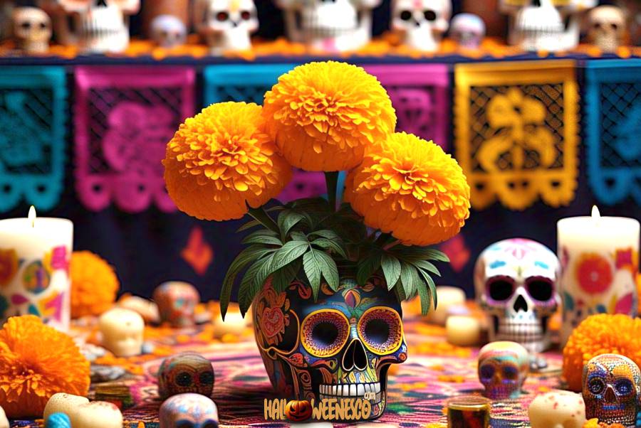 La Flor de Cempasúchil 🏵️ ¡El Misterioso Puente Entre el Mundo de los Vivos y los Muertos! 💀 38 IMAGEN - halloweenesco - V2 - Flor de Cempasúchil - significado de la flor de cempasúchil - Cuánto Tiempo Tarda en Crecer la Flor de Cempasúchil - 08